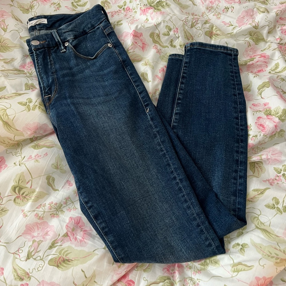 Good American High Rise Skinny Jeans